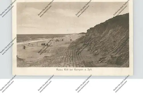 2280 SYLT - KAMPEN, Rotes Kliff