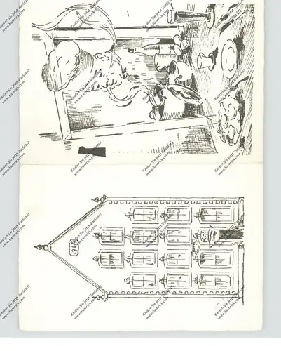 LIMBURG - ROERMOND, Restaurant KRAANPOORT, Klapp-Werbe-Karte