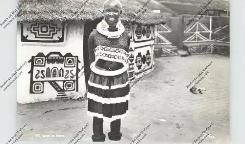 VÖLKERKUNDE / Ethnic - SOUTH AFRICA, 1954