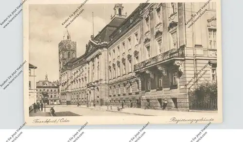 0-1200 FRANKFURT / Oder, Regierungsgebäude, 1935, kl. Druckstelle