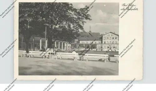 0-9933 BAD ELSTER, Badeplatz, 1943, Feldpost, Lazarett-Stempel