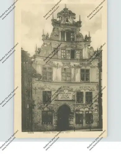 2160 STADE, Altes Haus, Möbel-Lackier Anstalt Julius Pape