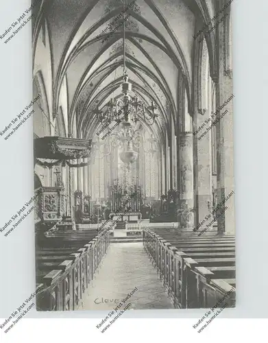 4190 KLEVE, Inneres der Annex-Kirche, 1907