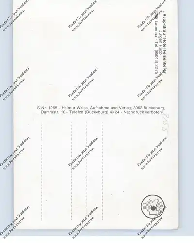 3255 LAUENAU, Rupp-Bräu, Hotel Felsenkeller