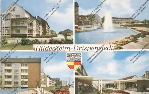 3200 HILDESHEIM - DRISPENSTEDT, Mehrbild-AK