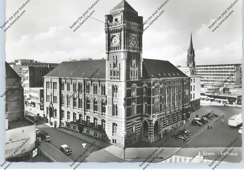 4300 ESSEN, Rathaus, Oldtimer, 1955