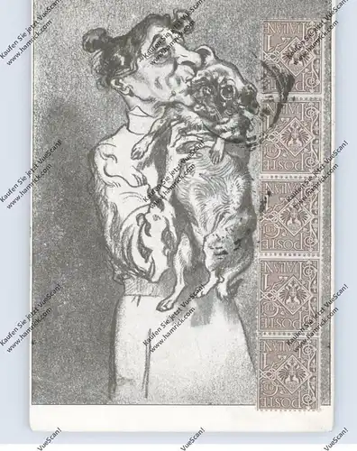 HUNDE - MOPS / Carlin / Pug / Mopshond, 1909