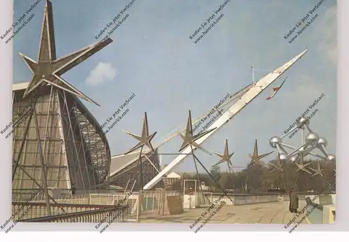 EXPO - 1958 BRUSSEL, Passerelle & Pavillon de la France