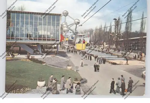 EXPO - 1958 BRUSSEL, Av. du Benelux & Pavillon du Luxembourg