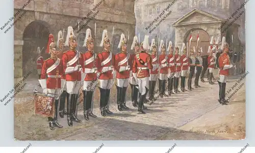 MILITARY - LONDON, Four o'Clock Parade, Artist Harry Payne, Tuck