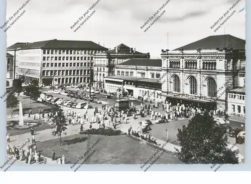 3000 HANNOVER, Hauptbahnhof, Oldtimer, 1958