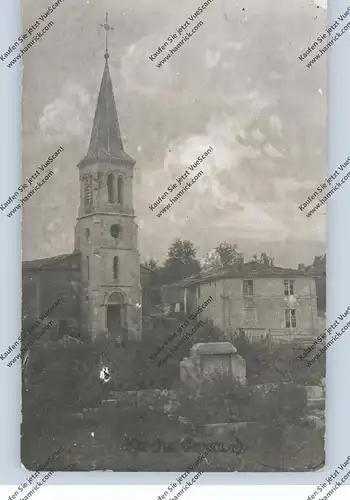 F 55110 GERCOURT,  Zerstörungen 1.Weltkrieg, Photo-AK, l'Eglise / Kirche