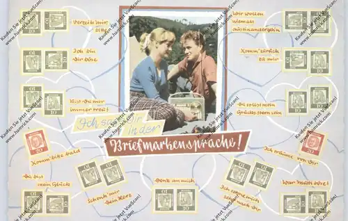 BRIEFMARKEN / Stamps - Briemarkensprache