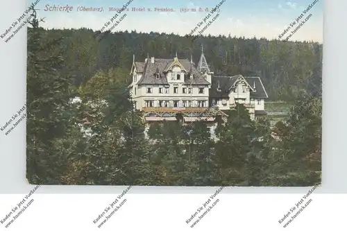 0-3706 SCHIERKE, Hoppe's Hotel & Pension