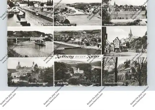 4300 ESSEN - KETTWIG, Mehrbild-AK 1960