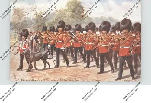 MILITARY - LONDON, The Irish Guards, Artist Harry Payne, Tuck