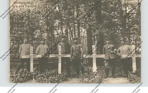 F 55300 ST. MIHIEL, 1.Weltkrieg, Heldengräber Grand-Tranche, 1916, deutsche Feldpost