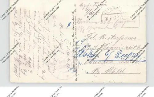 F 55300 BUXIERES, 1.Weltkrieg, 1917, deutsche Feldpost