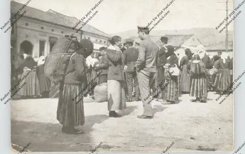 SERBIEN - VRANJE, 1. Weltkrieg, Markttag