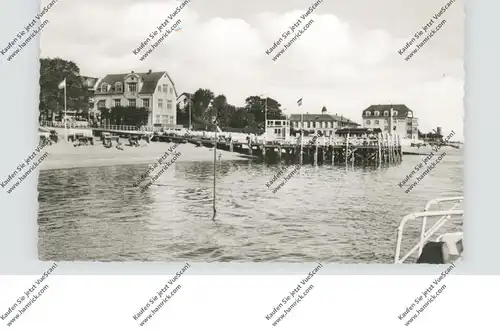 2270 WYK auf Föhr, Strand und Mittelbrücke, 1961