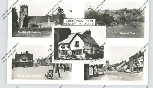 WARWICKSHIRE - HENLEY-IN-ARDEN, Filbert Cottage Cafe, Market Place...