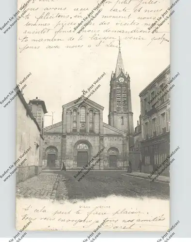 F 95320 SAINT LEU LA FORET, l'Eglise, 1904