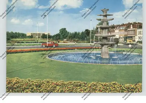 LIMBURG - VENLO, Fontein, Julianapark, Oldtimer