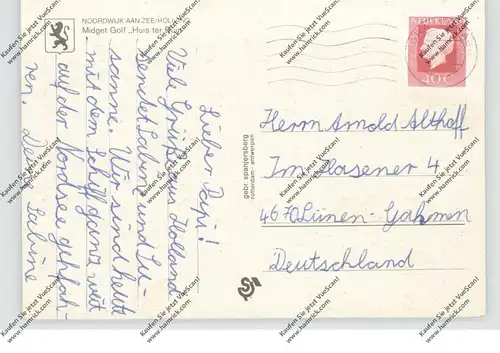 ZUID-HOLLAND - NOORDWIJK, Midget-golf / Minigolf Huis ter Duin