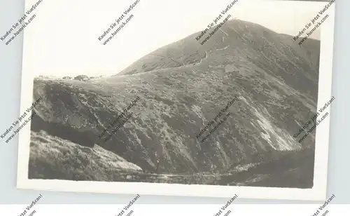 BÖHMEN & MÄHREN - SCHNEEKOPPE / SNEZKA, Blick auf die Schneekoppe