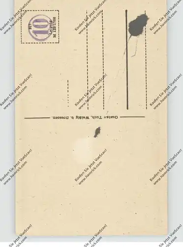 0-8320 BAD SCHANDAU, Elbsandsteingebirge, frühe 50er Jahre, rücks. kl. Klebereste