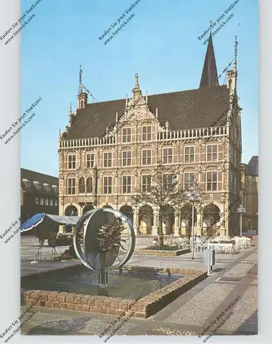 4290 BOCHOLT, Rathaus, Europabrunnen