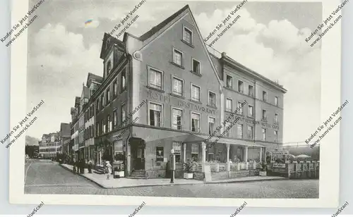 5400 KOBLENZ - EHRENBREITSTEIN, Hotel Zum Kurfürsten, Tanksäule, 1934