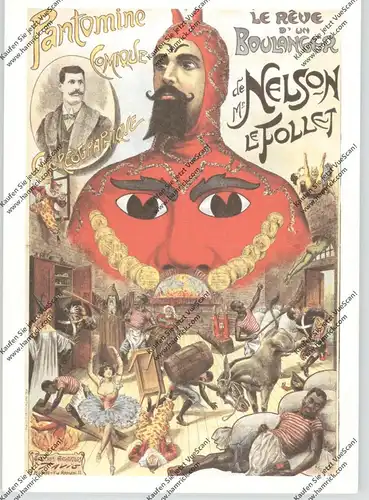 ZIRCUS / CIRCUS / VARIETE - Mr. Nelson Le Follet, Pantomine Comique, Repro