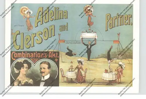ZIRCUS / CIRCUS / VARIETE - Adelina Clerson & Partner, Combinations-Akt., Repro