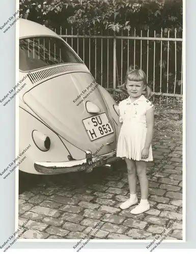 AUTOMOBIL - VOLKSWAGEN VW KÄFER, Photo-AK 1965