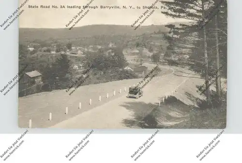 USA - NEW YORK - BARRYVILLE, State Road 3A, 1906