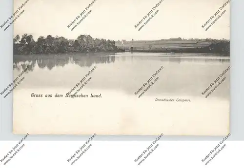 5630 REMSCHEID, Remscheider Talsperre, ca. 1905