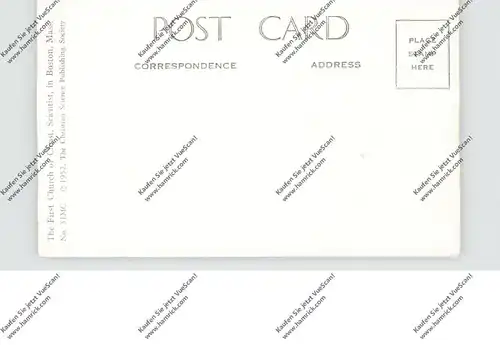 USA - MASSACHUSETTS - BOSTON, First Church of Christ