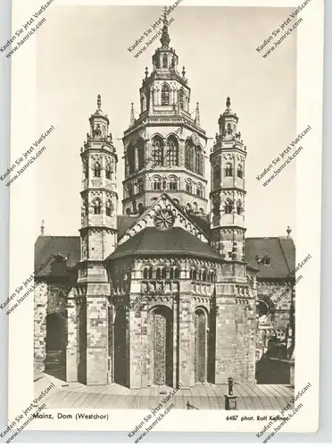 6500 MAINZ, Dom, Westchor, 1953