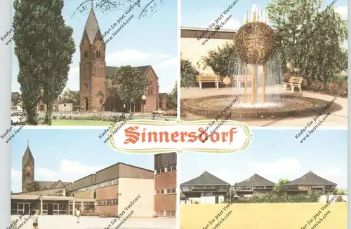 5024 PULHEIM - SINNERSDORF, Mehrbild-AK
