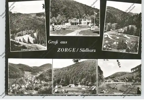 3425 WALKENRIED - ZORGE, Cafe Waldhaus, Campingplatz, Waldbad, Oberzorge