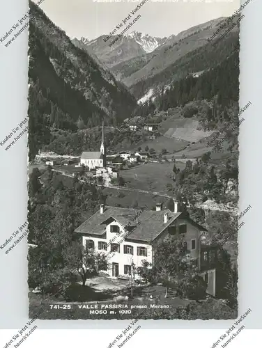 I 39013 MOOS / Passeiertal, Dorfansicht 1958