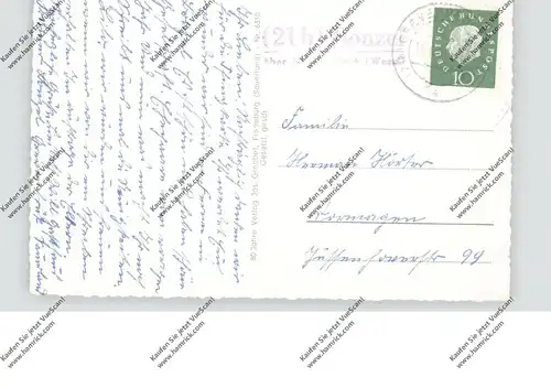 5940 LENNESTADT - BONZEL, Postgeschichte, Landpoststempel "Bonzel über Grevenbrück", 1960