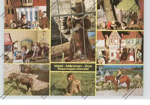3430 WITZENHAUSEN - ZIEGENHAGEN, Wald - Märchen - Zoo