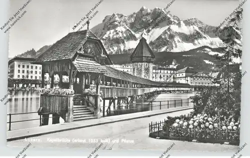 CH 6000 LUZERN LU - Kapellbrücke, 1960