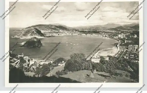 E 20000 SAN SEBASTIAN, Vista desde el Monte Igueldo, 1959
