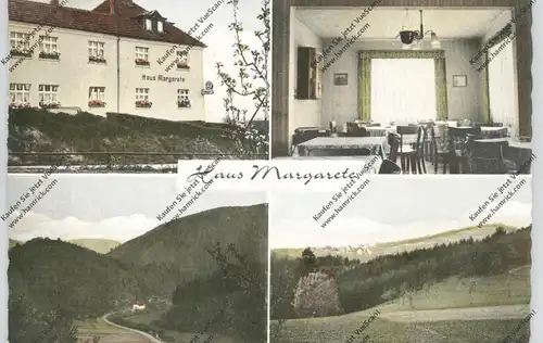 5486 ALTENAHR - BERG - KRÄLINGEN, Gasthaus Haus Margarete, Landpoststempel "Oberkrälingen über Remagen", 1961