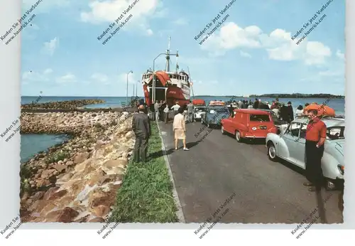 FÄHRE / Ferry / Traversier, MF "SYDFYN", Gelting - Faaborg, Oldtimer AUTO-UNION