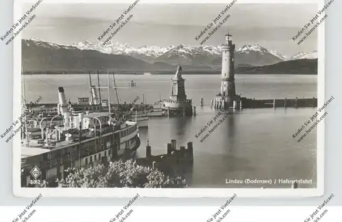 BINNENSCHIFFE - BODENSEE, MS "MUENCHEN" und andere, 1939, Hafen Lindau