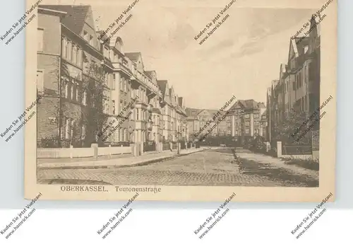 4000 DÜSSELDORF - OBERKASSEL, Teutonenstrasse, 1919